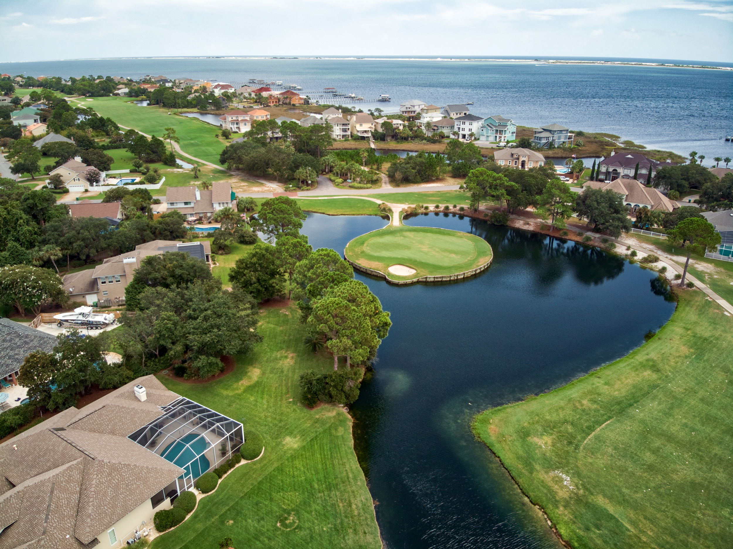 Aerial View of Tiger Point